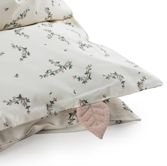 Percale Junior Bed linen, Powder blossom