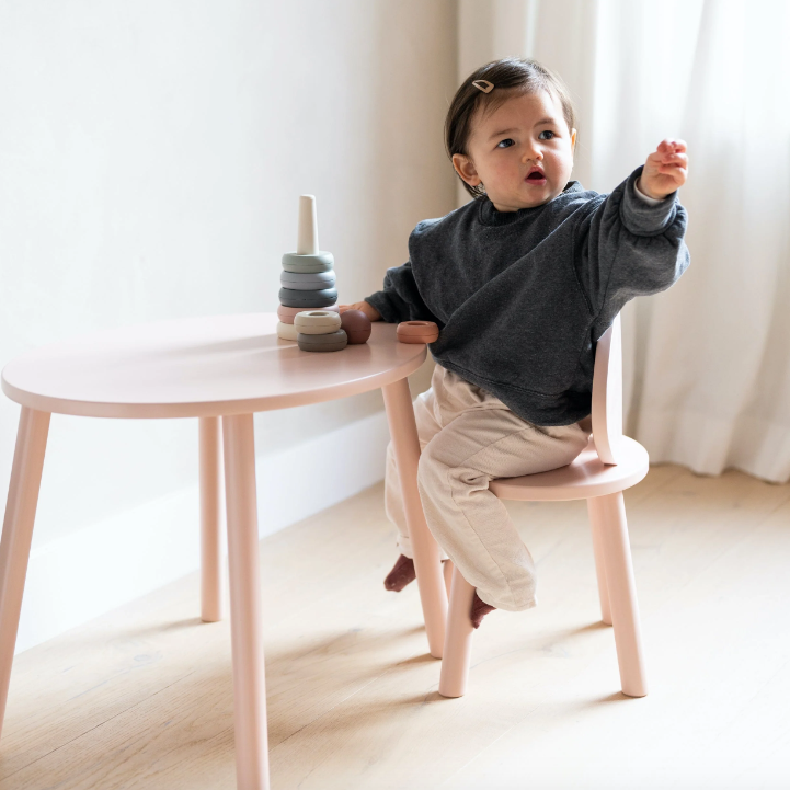 Nofred Mouse chair & table set, Rosa