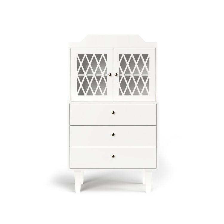 Harlequin French Cabinet, White