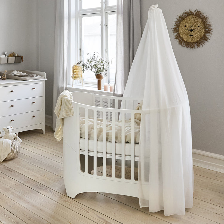 Canopy holder for Classic baby cot, White