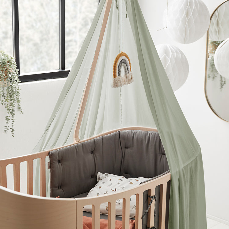 Canopy for Classic baby cot, Sage green