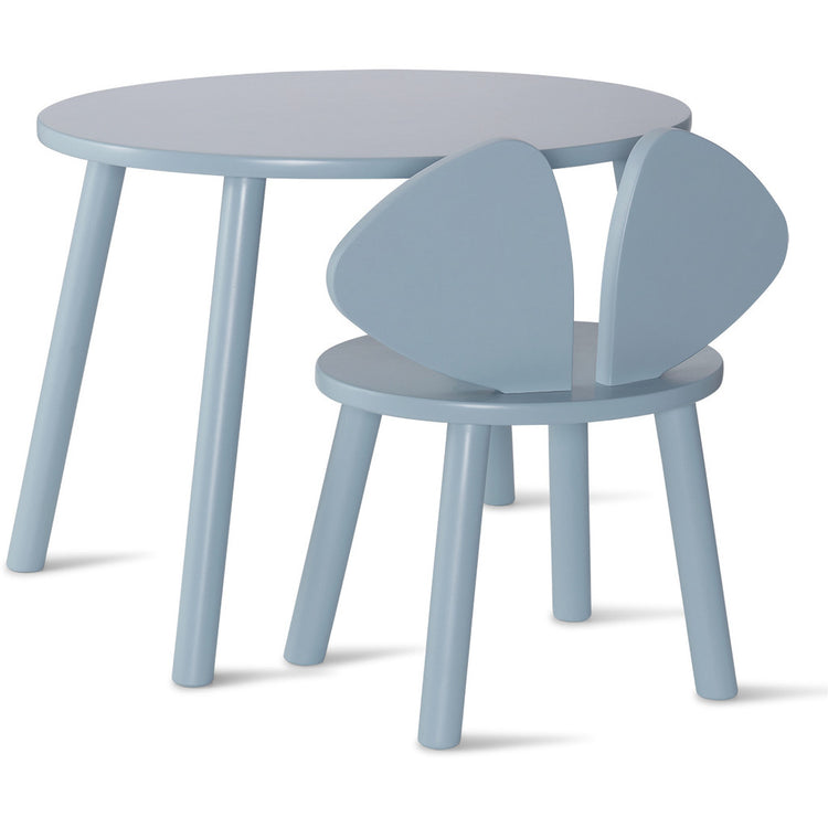 Nofred Mouse chair & table set, Blue