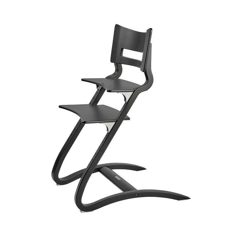 Classic high chair wo. safety bar, Black