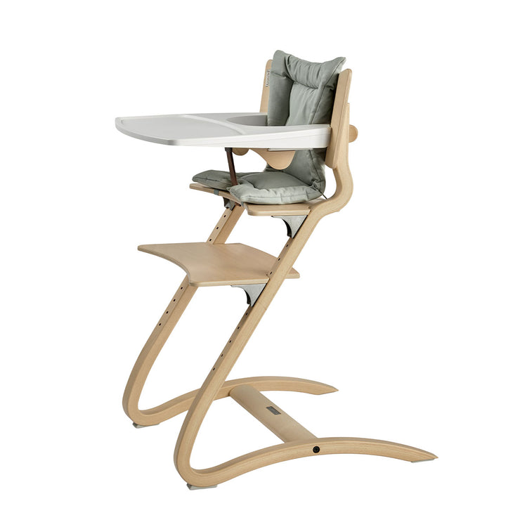 Classic high chair wo. safety bar, Natural, Beech