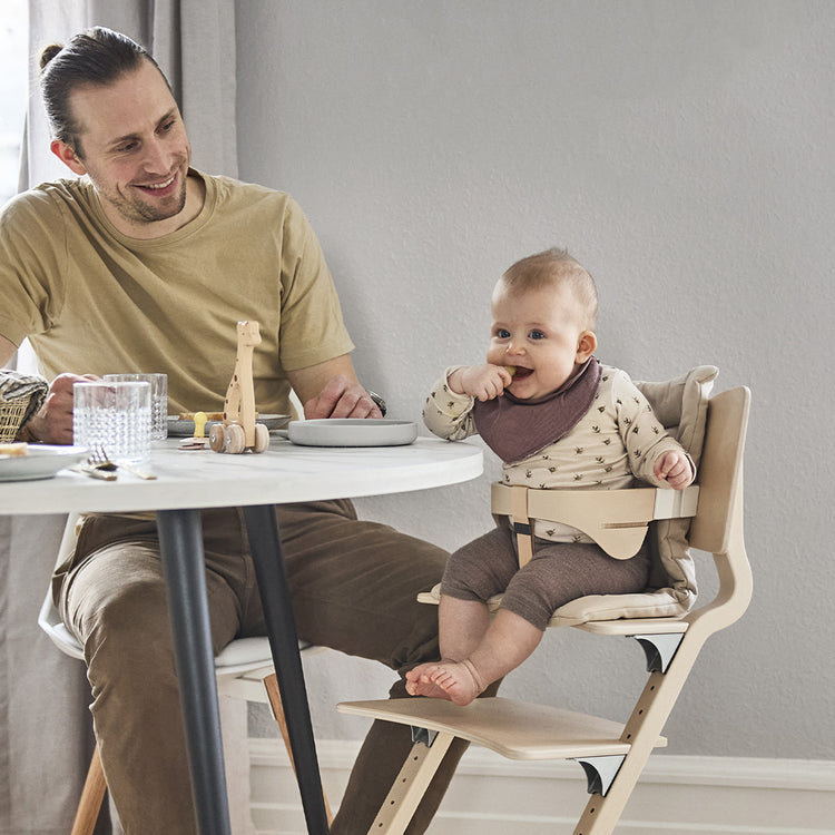 Leander Safety bar for Classic high chair, Whitewash