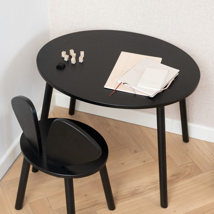 Nofred Mouse chair in oak, Black