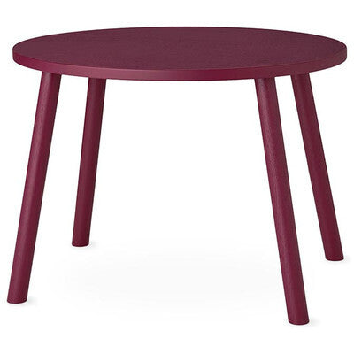 Nofred Mouse table, Burgundy