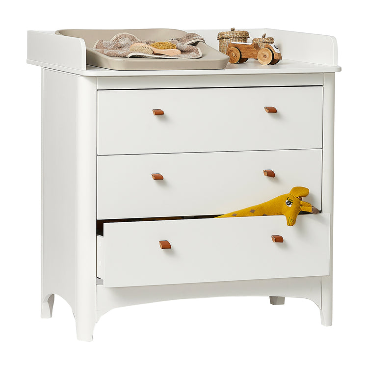 Changing unit for Classic dresser, White