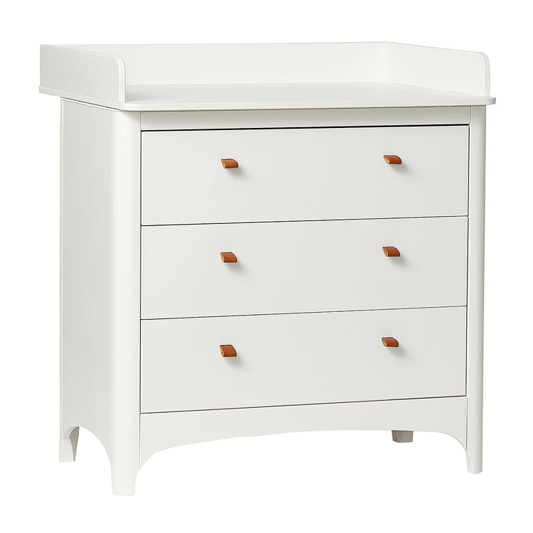 Changing unit for Classic dresser, White