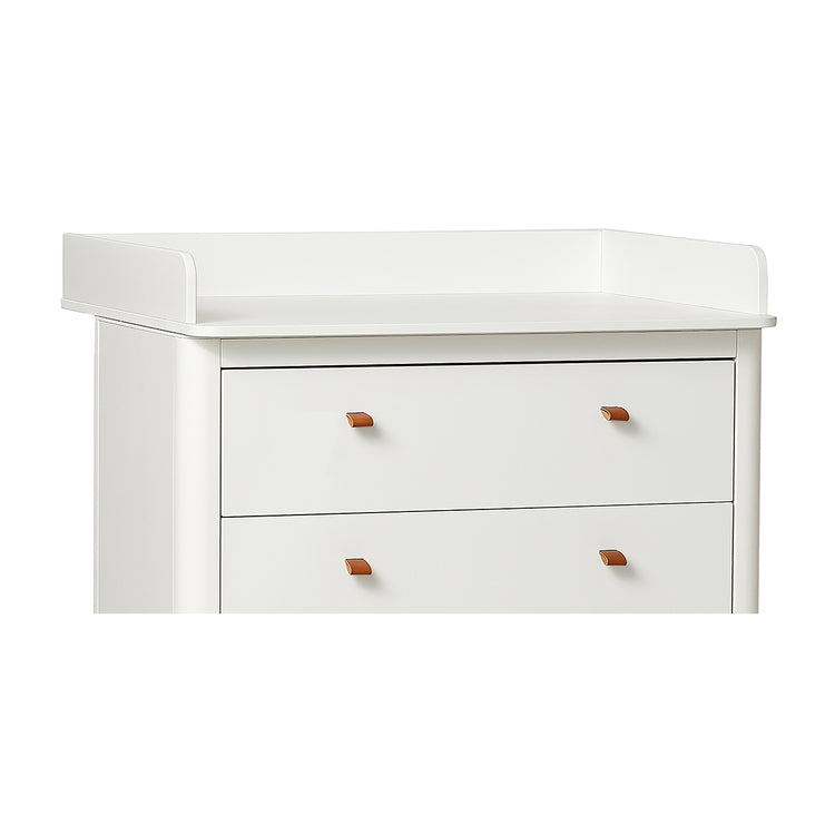 Changing unit for Classic dresser, White