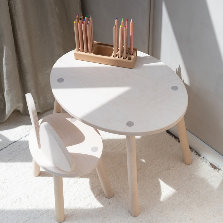 Nofred Mouse chair & table set, Birch