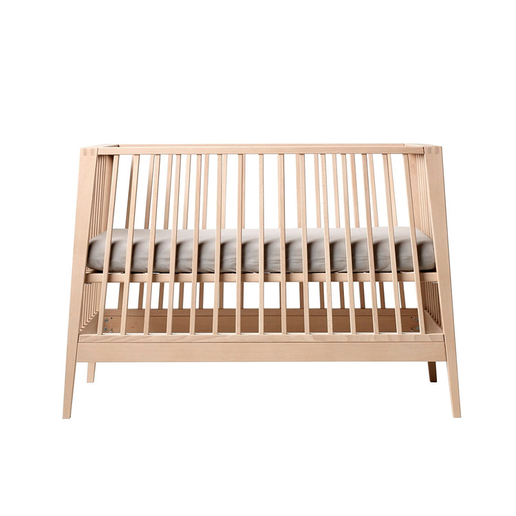 Leander Linea baby cot, Beech