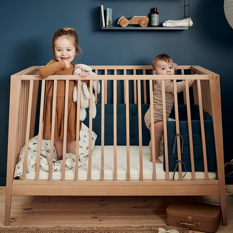 Leander Linea baby cot, Oak