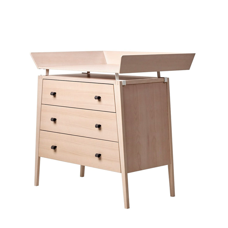 Changing unit for Linea dresser, Beech