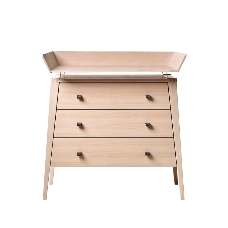 Changing unit for Linea dresser, Beech