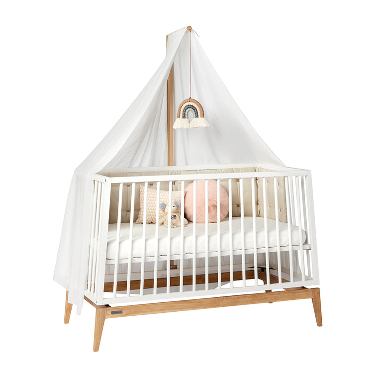 Canopy for Linea and Luna baby cot, White