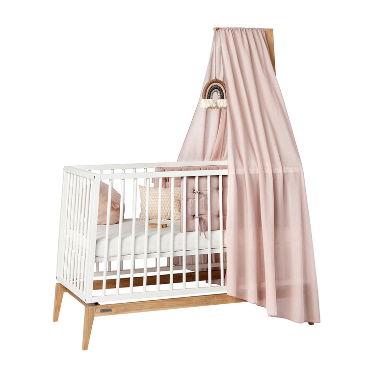 Canopy for Linea and Luna baby cot, Dusty Rose