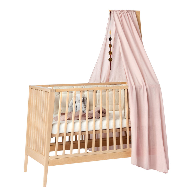 Canopy for Linea and Luna baby cot, Dusty Rose