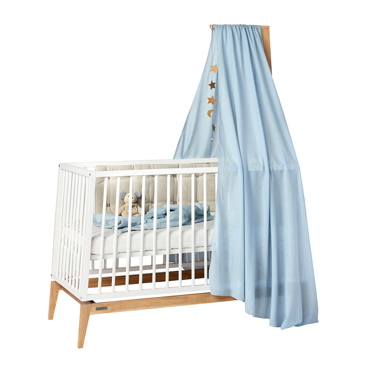 Canopy for Linea and Luna baby cot, Dusty blue