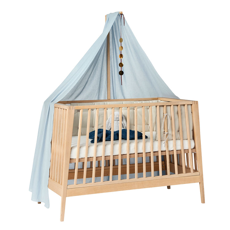 Canopy for Linea and Luna baby cot, Dusty blue