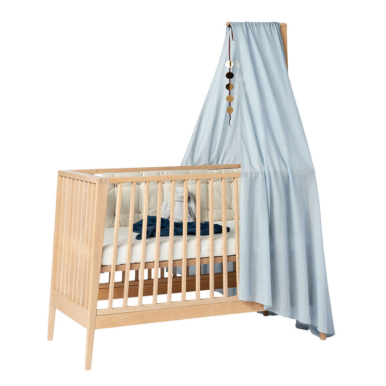 Canopy for Linea and Luna baby cot, Dusty blue