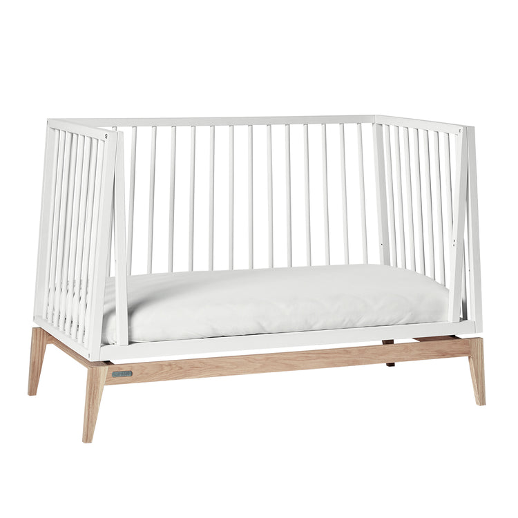 Leander Luna baby cot, 120X60 cm, White/oak