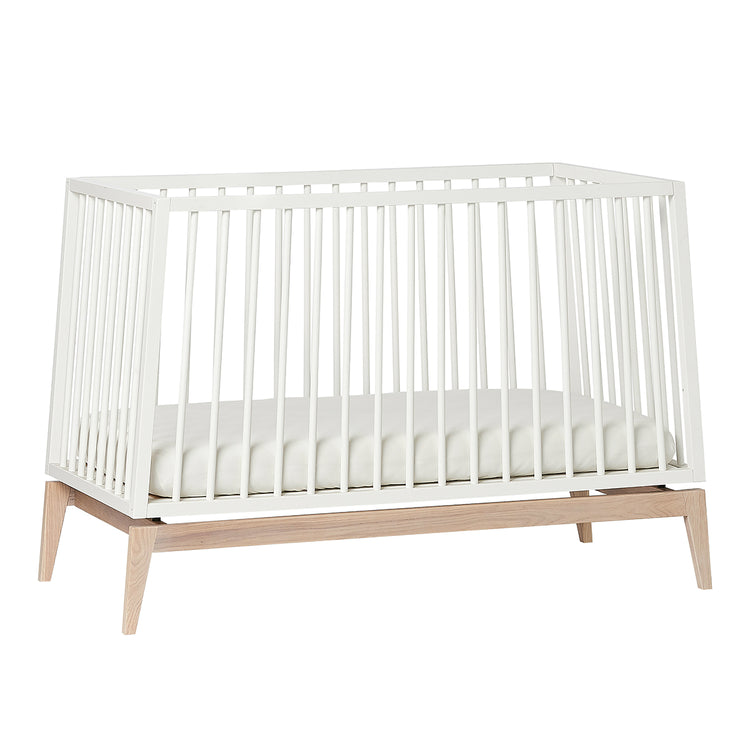 Leander Luna baby cot, 120X60 cm, White/oak