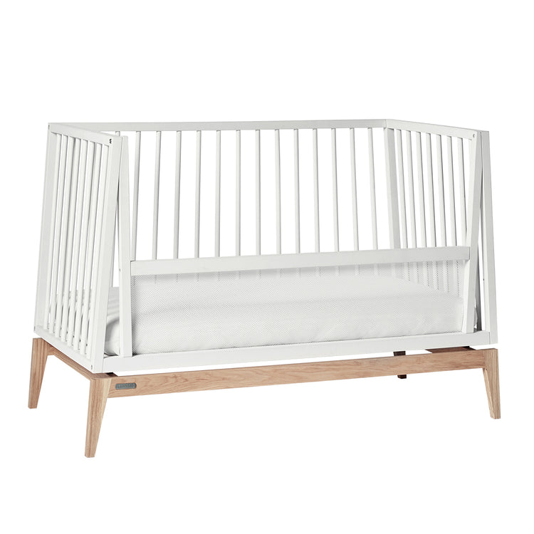 Leander Luna baby cot, 120X60 cm, White/oak