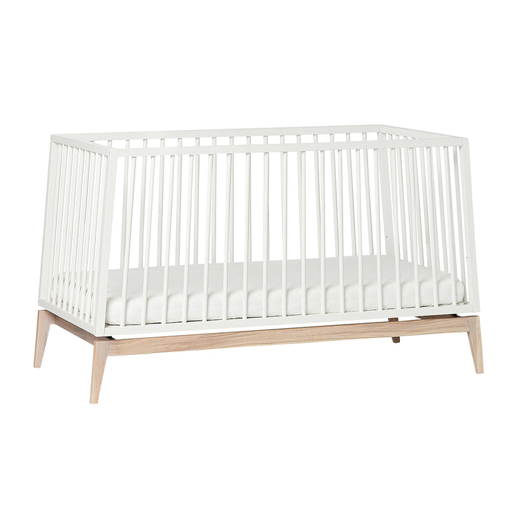 Leander Luna baby cot, 140X70 cm, White/oak