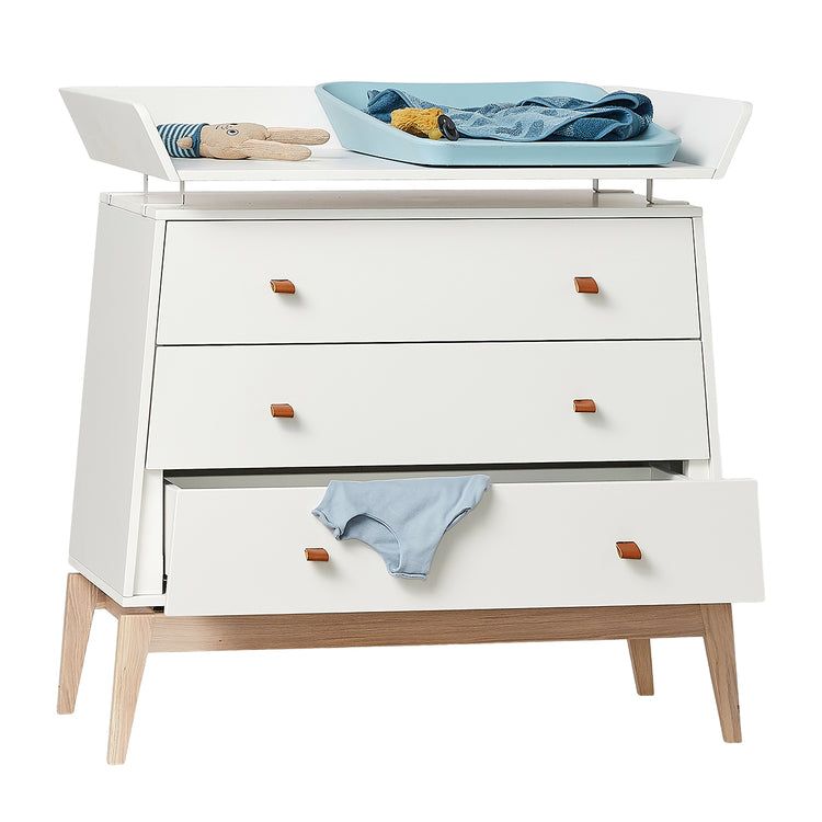 Changing unit for Luna dresser, White