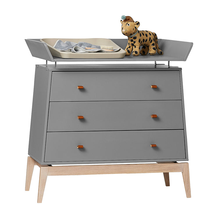 Changing unit for Luna dresser, Grey