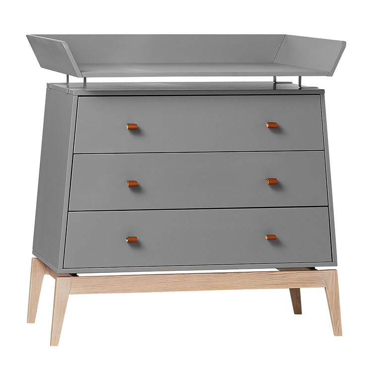 Changing unit for Luna dresser, Grey