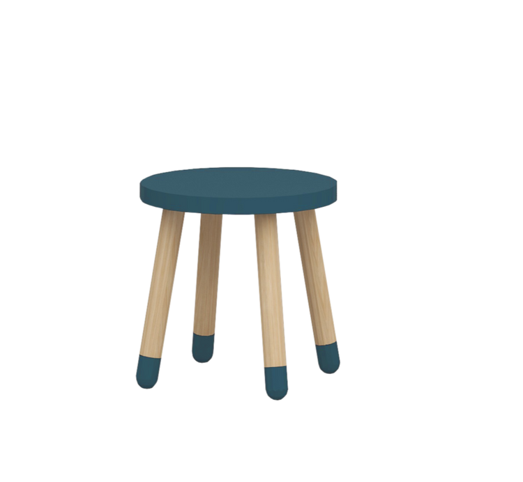 Dots Stool, Blueberry