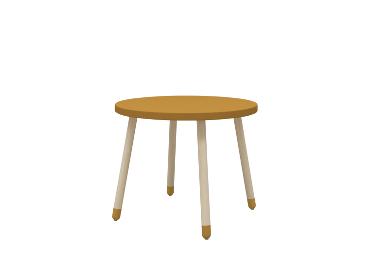 Dots Table, Mustard