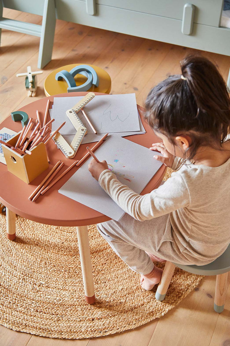 Dots Table, Blush