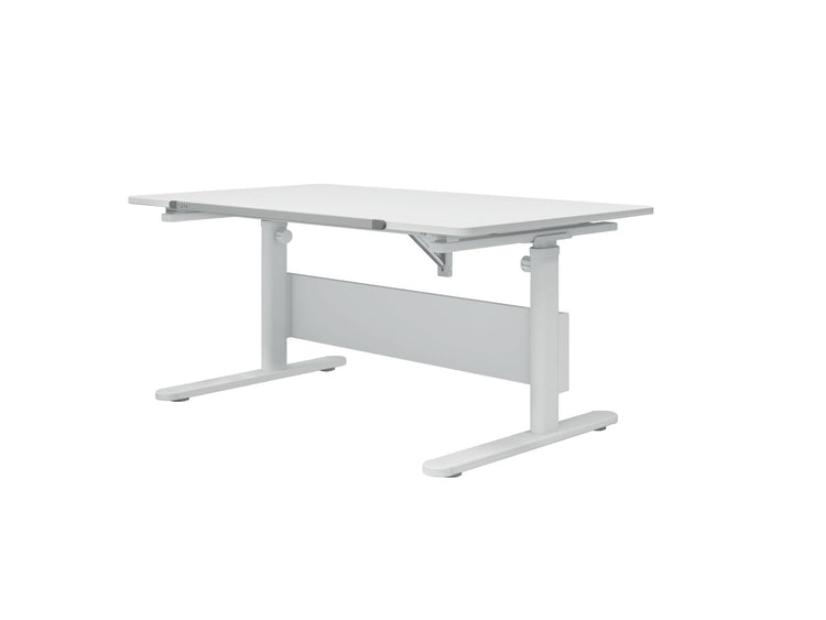 Evo desk fixed desktop, White