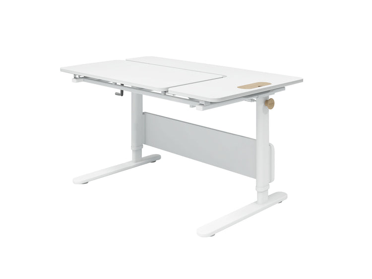 Moby left up desk, White