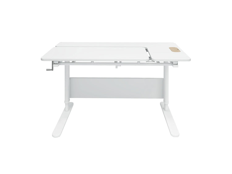 Moby left up desk, White