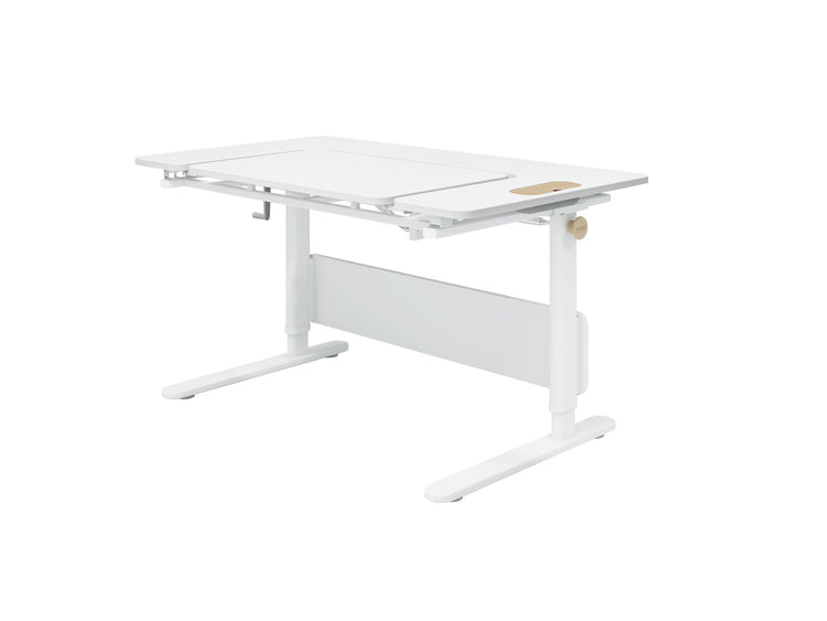 Moby middle up desk, White