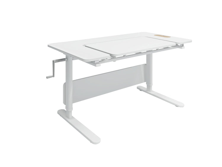 Moby middle up desk, White