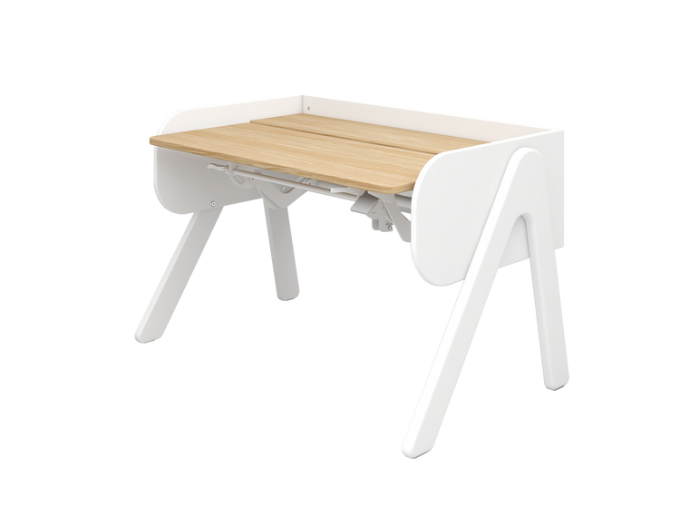 Woody desk, White/oak