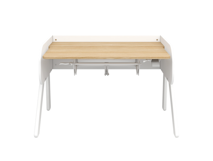 Woody desk, White/oak