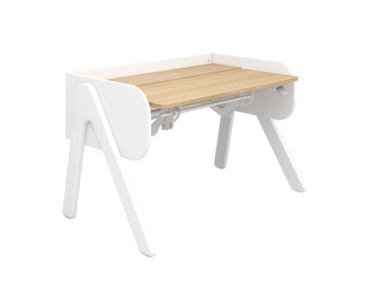 Woody desk, White/oak