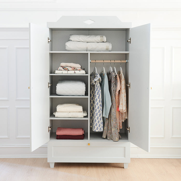 Luca Wardrobe, White