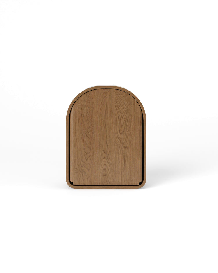 Kai wall changing table, Smoked oak