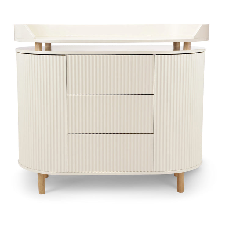 Kai changing unit, Cream/oak