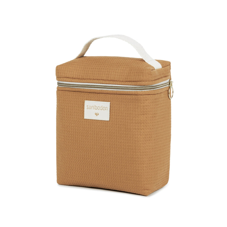 Concerto insulated baby bottle and lunch bag, caramel