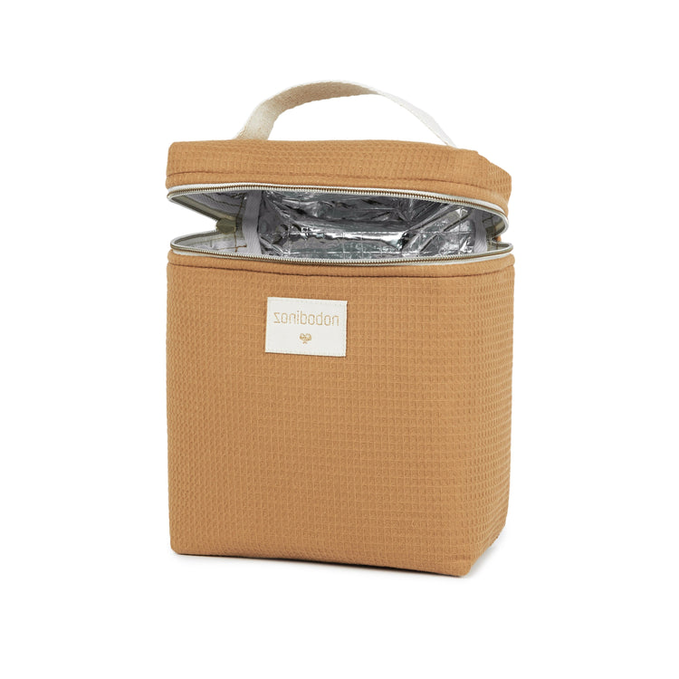 Concerto insulated baby bottle and lunch bag, caramel