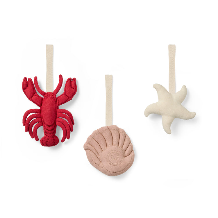 3-pack toys for activity gym, sea collection