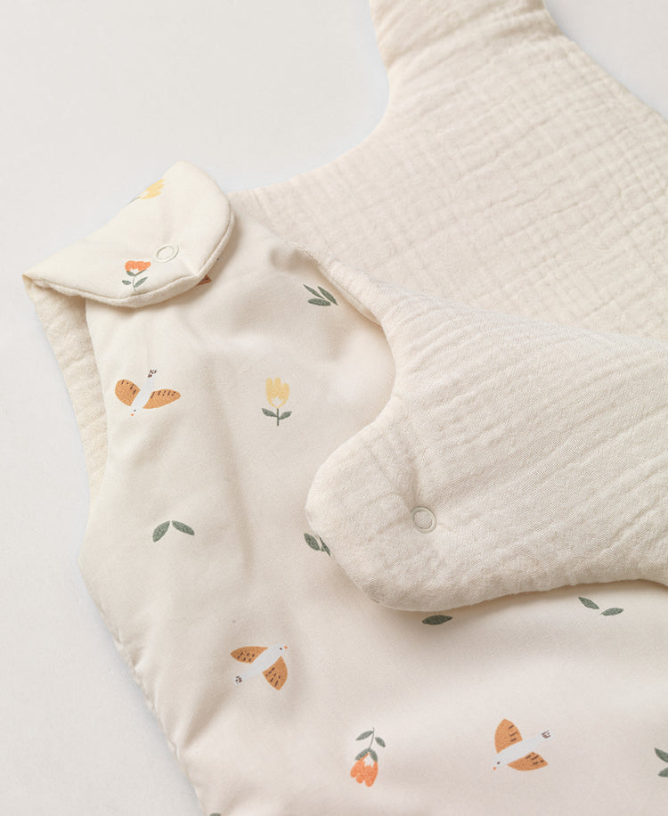 Summer sleeping bag 0-6 month Dear April, songbirds